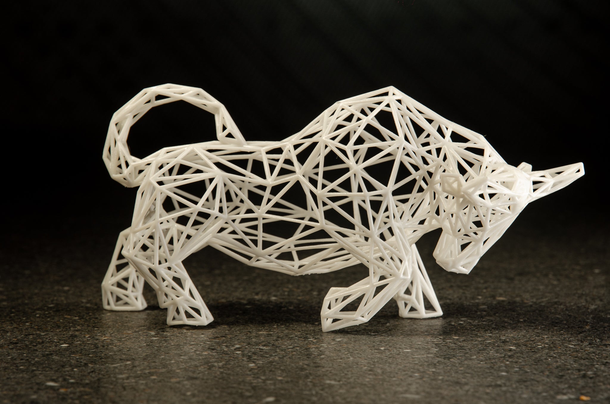 Bull Decor Sculpture